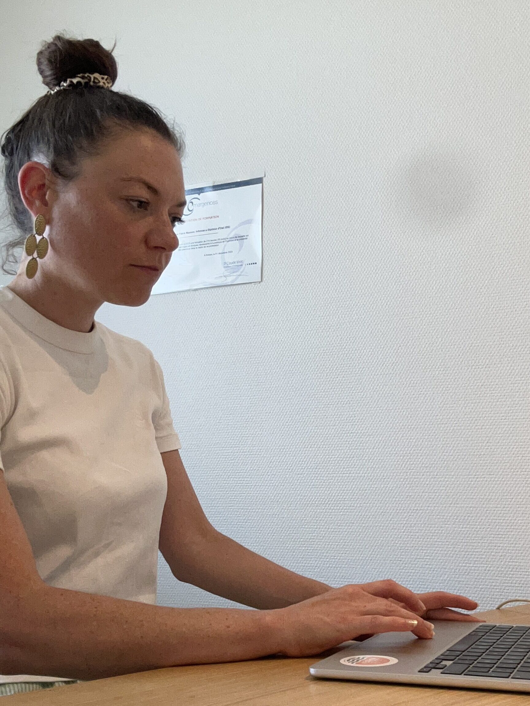 Flavie en visio de coaching